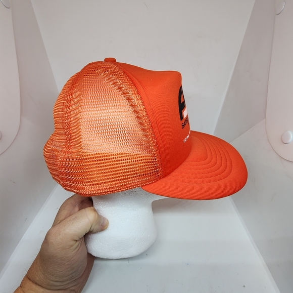 Vintage Kajee FMIC Satellite System New Albany Mississippi Snap Mesh Trucker Hat - Picture 9 of 10
